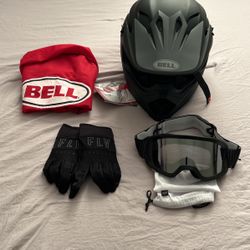 Bell Helmet Women’s Matte Black MX-9