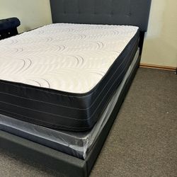 NEW TWIN FULL QUEEN KING SIZE BED WITH MATTRESS AND BOXSPRING INCLUDING FREE DELIVERY-  BEDROOM FURNITURE SECTIONAL SOFA SPECIAL FINANCING AVAILABLE 