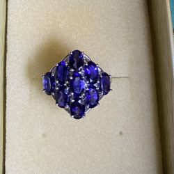 10k Gold Iolite Ring