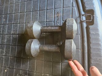 Pair of 10lb dumbbells