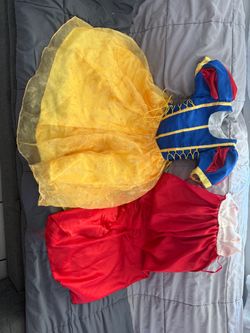Snow White Girls Princess Costume Dress