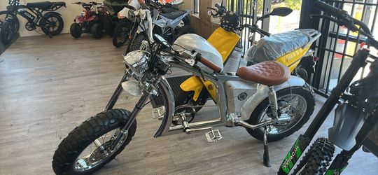 Harley-Inspired Aesthetics Mangosteen FT02 Electroplated Ebike