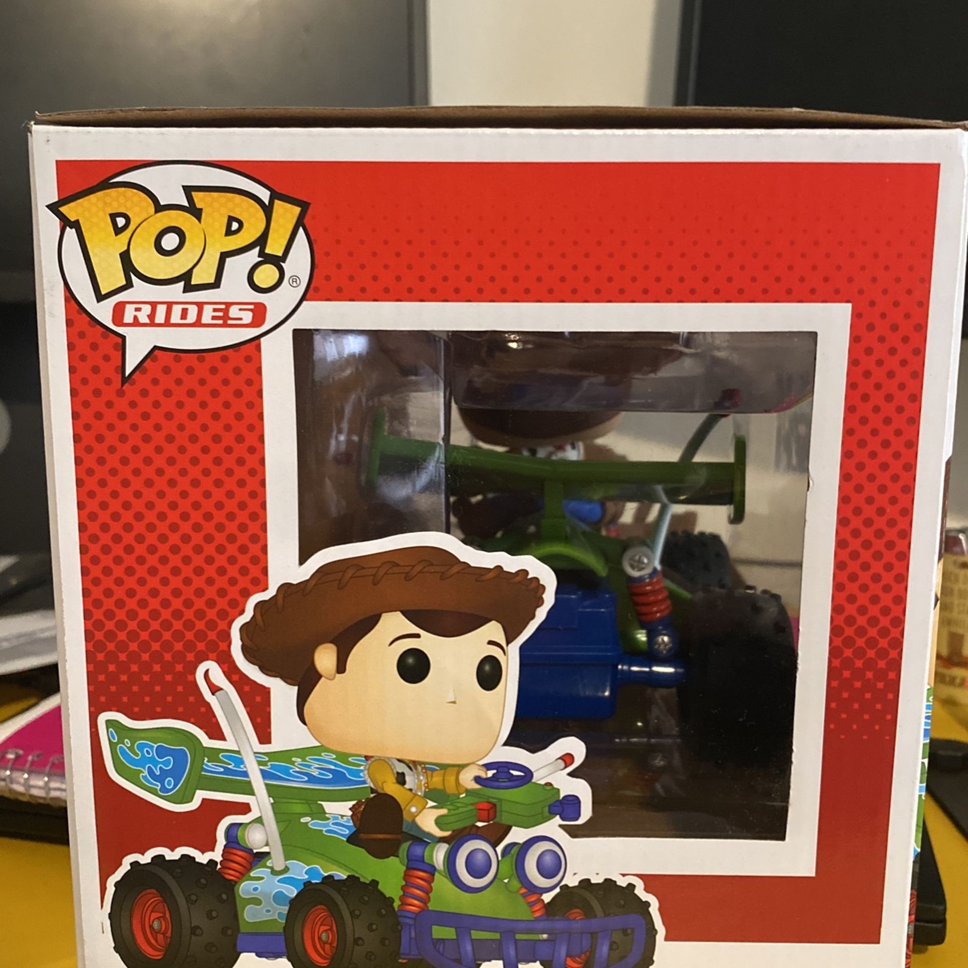 Funko Pop! 56 Disney Pixar Toy Story: Woody with RC POP! Rides