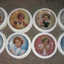 Danbury Mint Limited Edition Numbered Shirley Temple Decorative Plates, Set of 8