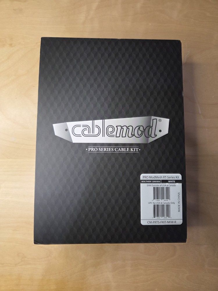 CableMod RT-Series PRO ModMesh Cable Kit for ASUS and Seasonic - WHITE