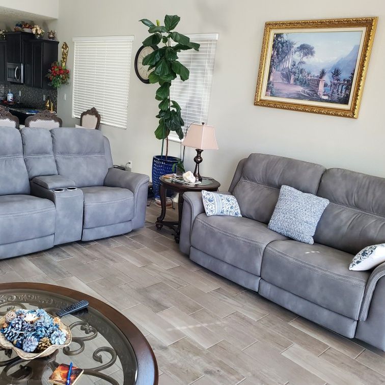 Durable Power Sofa And Love Seat 