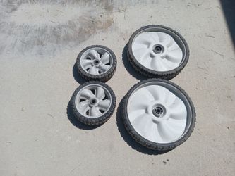 Mower Wheels 4pc Set