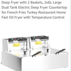 Commercial Electric Deep Fryer