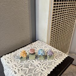 Princess House Saleros Minis De Vintage Garden. Par De 4