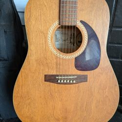 Art And Lutheie Wild Cherry Guitar