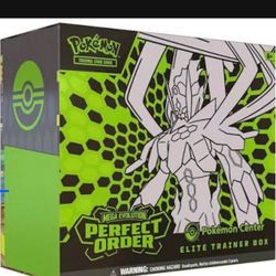 Perfect order Pokemon center etb