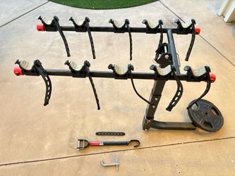 4 Bike Foldable Rack Hitch