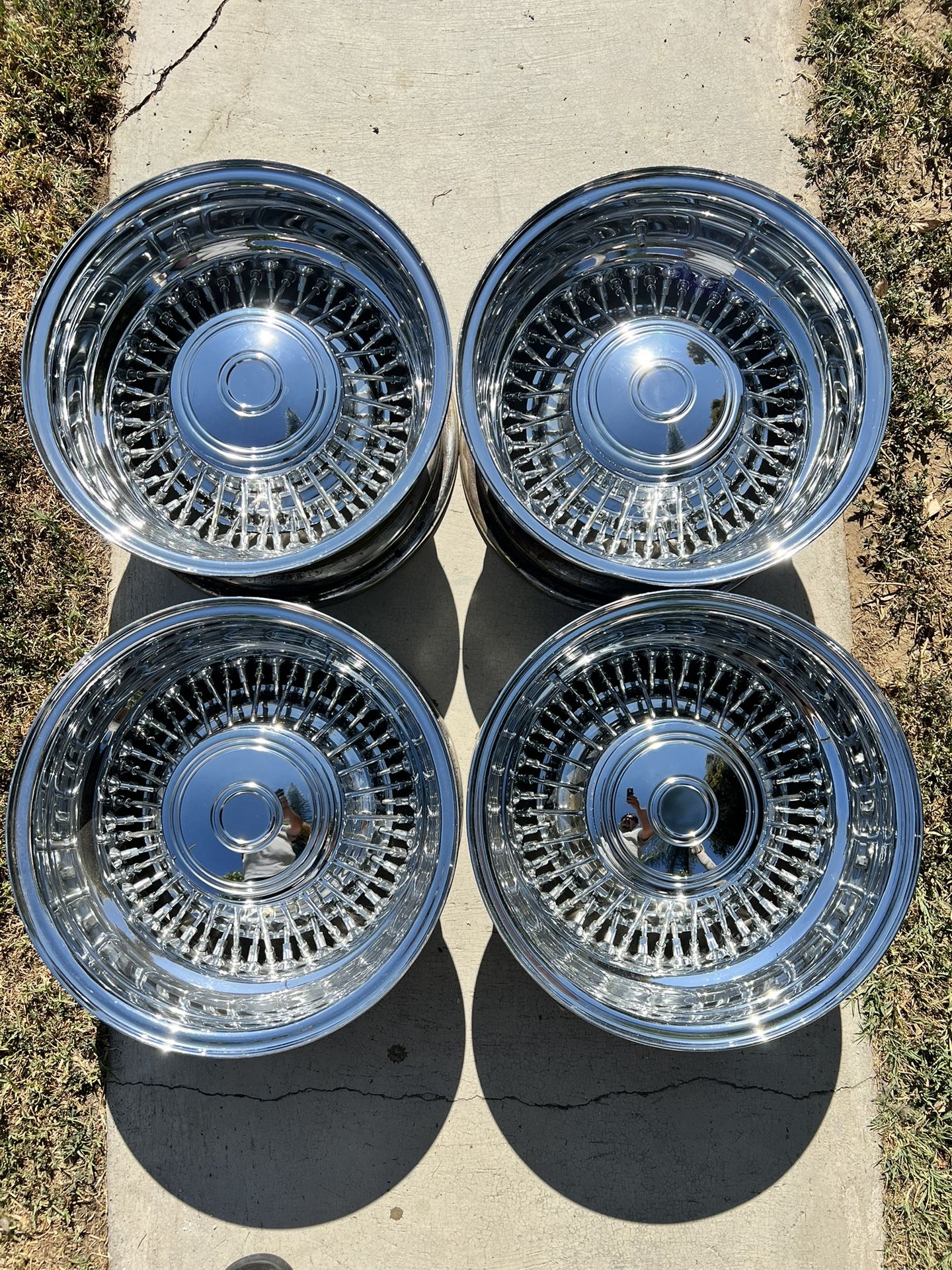 15x8 McLean Wire Wheels