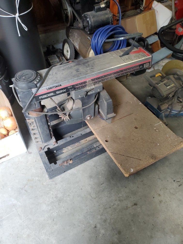Two Radial Saws