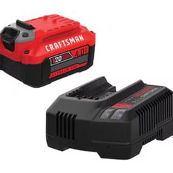 Craftsman 4.0Ah Lithium Ion Battery & Charger Kit