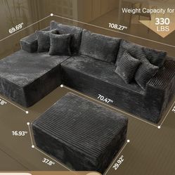 Boneless Sofa Brand New In Box 