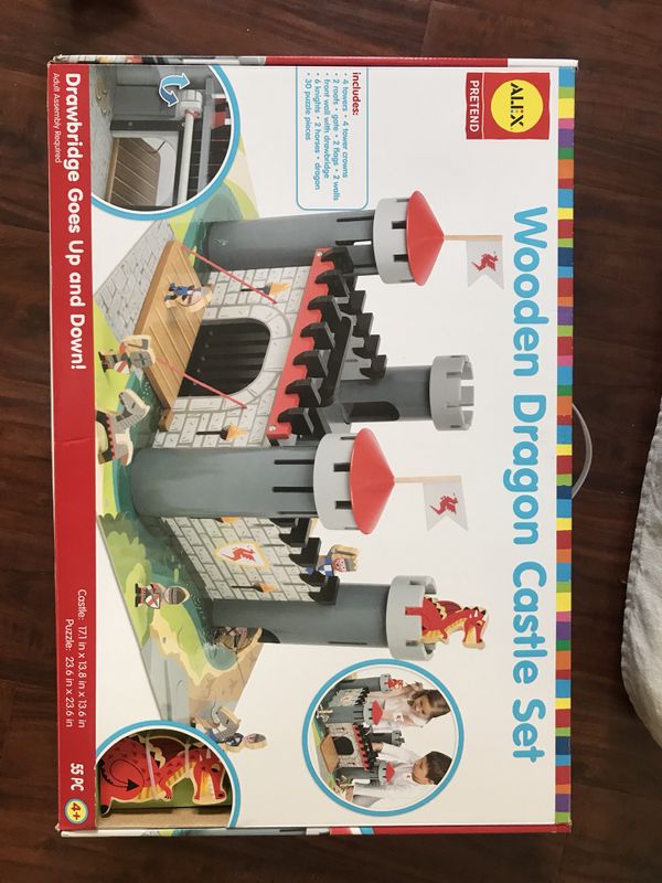 Alex Wooden Dragon Castle Set For In San Clemente Ca Offerup