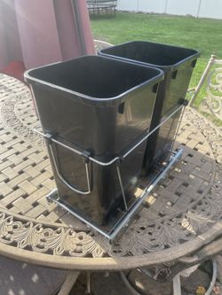 Cabinet Garbage Pull Out. 2 Are Avilable