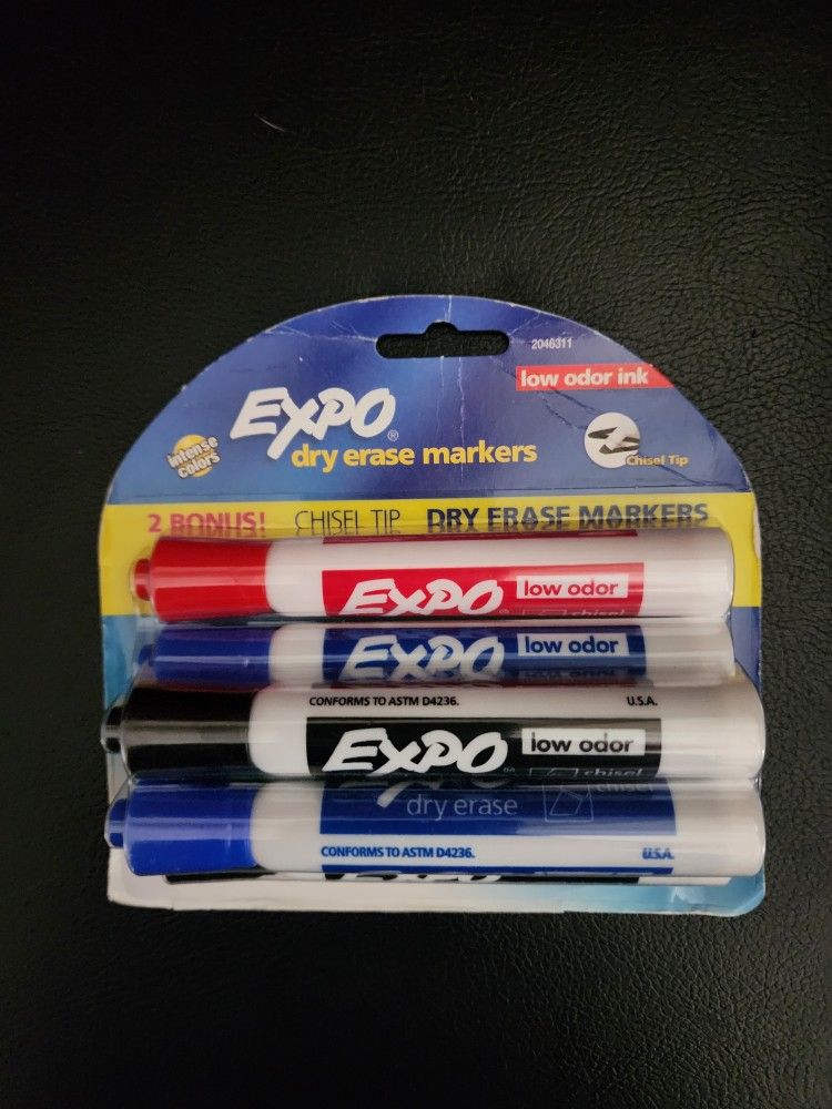 Expo Dry Erase Markers 6pk