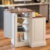 Has to go by this Friday, June 12. Home Styles Woodbridge white 2 tier kitchen island / dining, like new