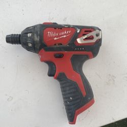 M12 12V Lithium ion cordless 1/4 in hex screwdriver