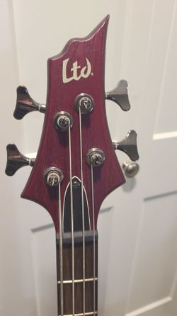 ESP LTD BASS GUITAR w/EXTRAS
