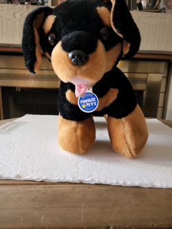 Build A Bear Promise Pet Rotwieller That Barks 
