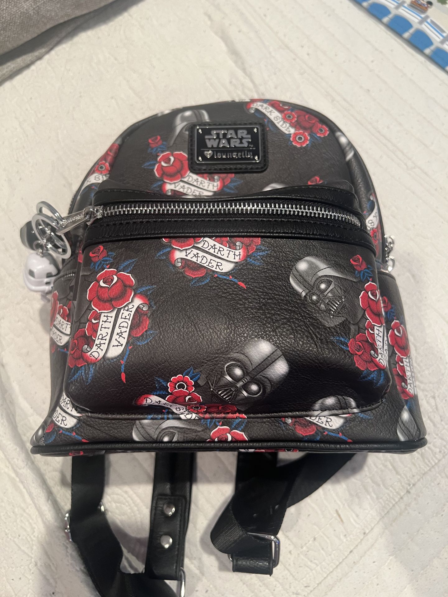Loungefly Disney Star Wars Darth Vader Rose Tattoo Exclusive Mini Backpack