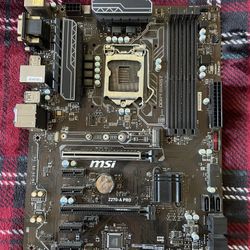 MSI-Z270-A Pro ATX Intel DDR4 Motherboard 