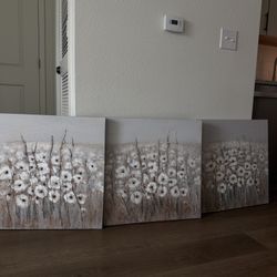 3 Painted canvas 