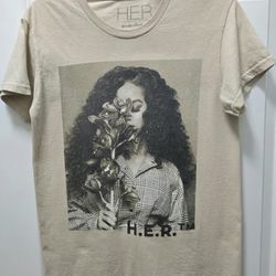 Vintage Screen H.E.R. TShirt Size Small 