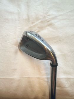 Wilson Deep Red Golf Club 5 Iron With Fluid Feel Urethane And Fat Shaft Excellent Condition - Right Handed