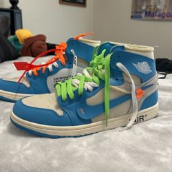 Off White Jordan 1 UNC 