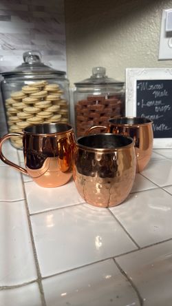 NEW Moscow mule cups