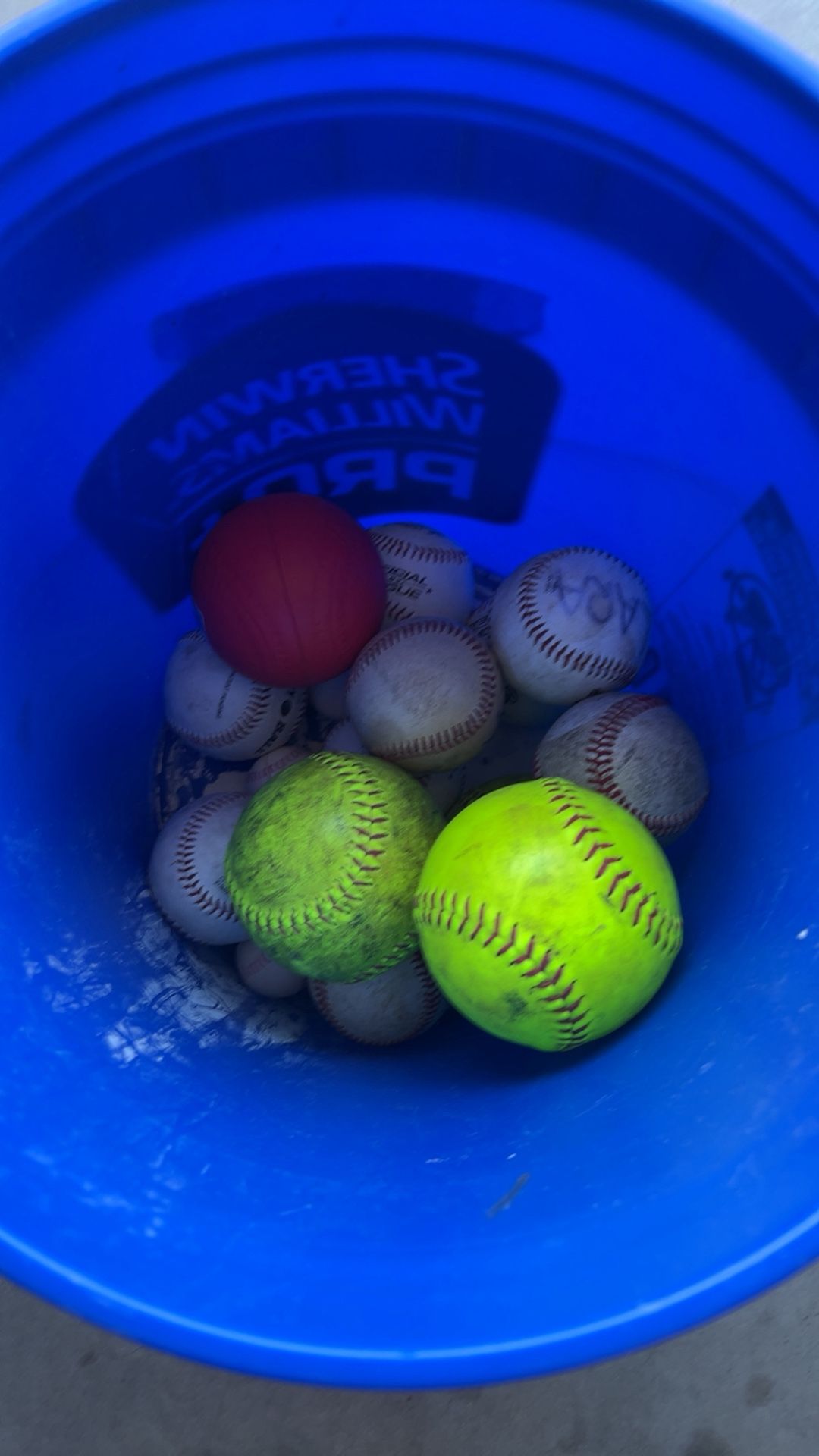 Used Baseball And Softballs