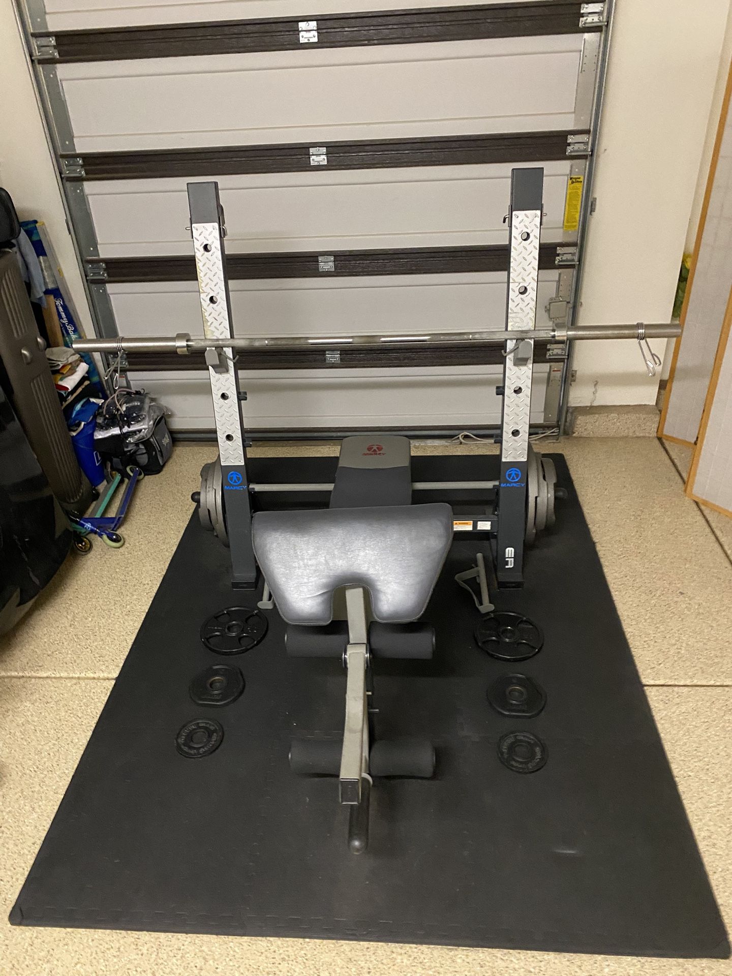 Marcy Weight Bench Set