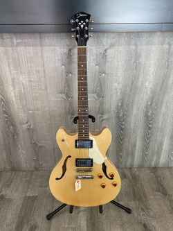Johnson JS-500/NA Semi-Hollow Body Electric Guitar