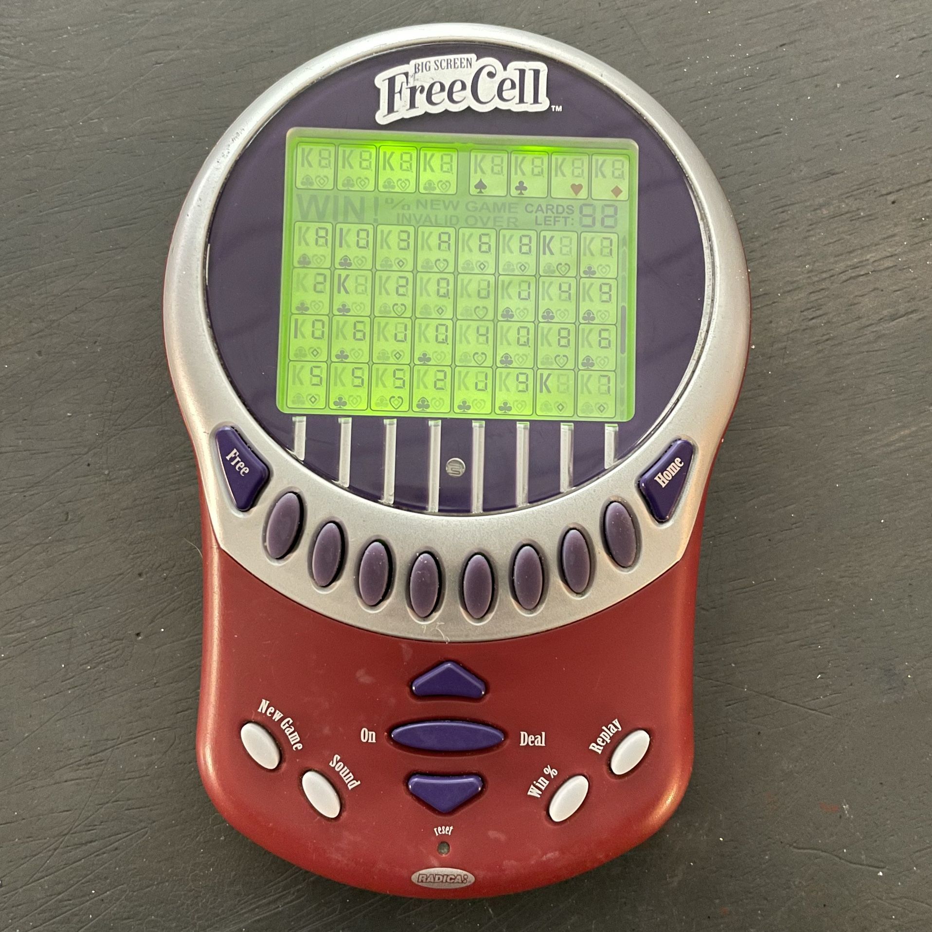 Radica Freecell Handheld Game atelieryuwa.ciao.jp