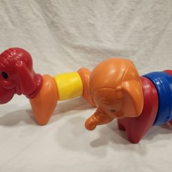 1970'S TUPPER TOYS .ZOO IT YOUR SELF ANIMALS. 