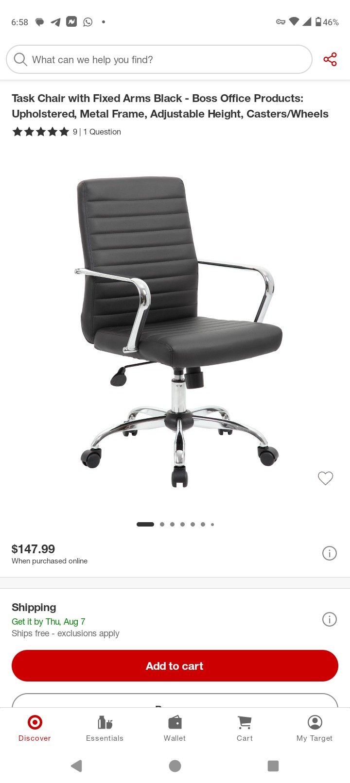 Office Boss Retro Task Chair