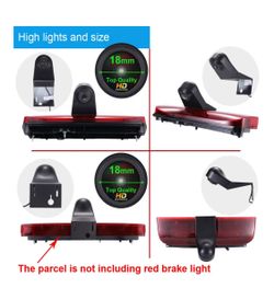 New box HD 1280x720pixel 1000Lines Third Brake Light Backup Camera Brake lamp Parking Camera