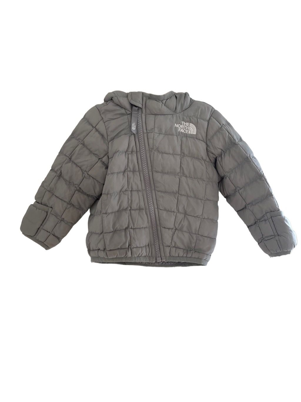 The North Face jacket gray baby boys 6-12 months