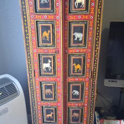 Vintage Hand painted Cabinet 