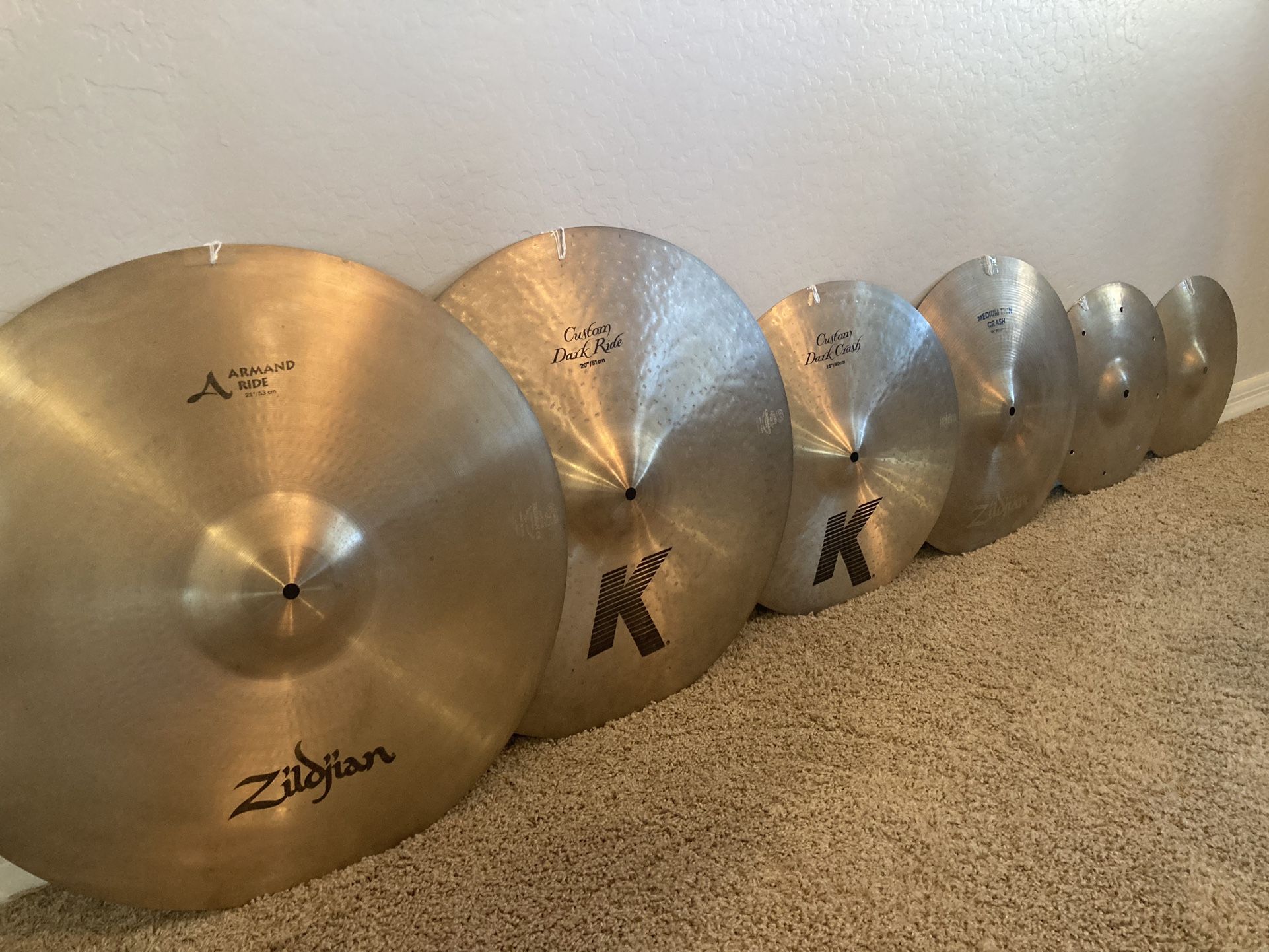 Zildjian K and A Cymbals for Sale in Mesa, AZ OfferUp