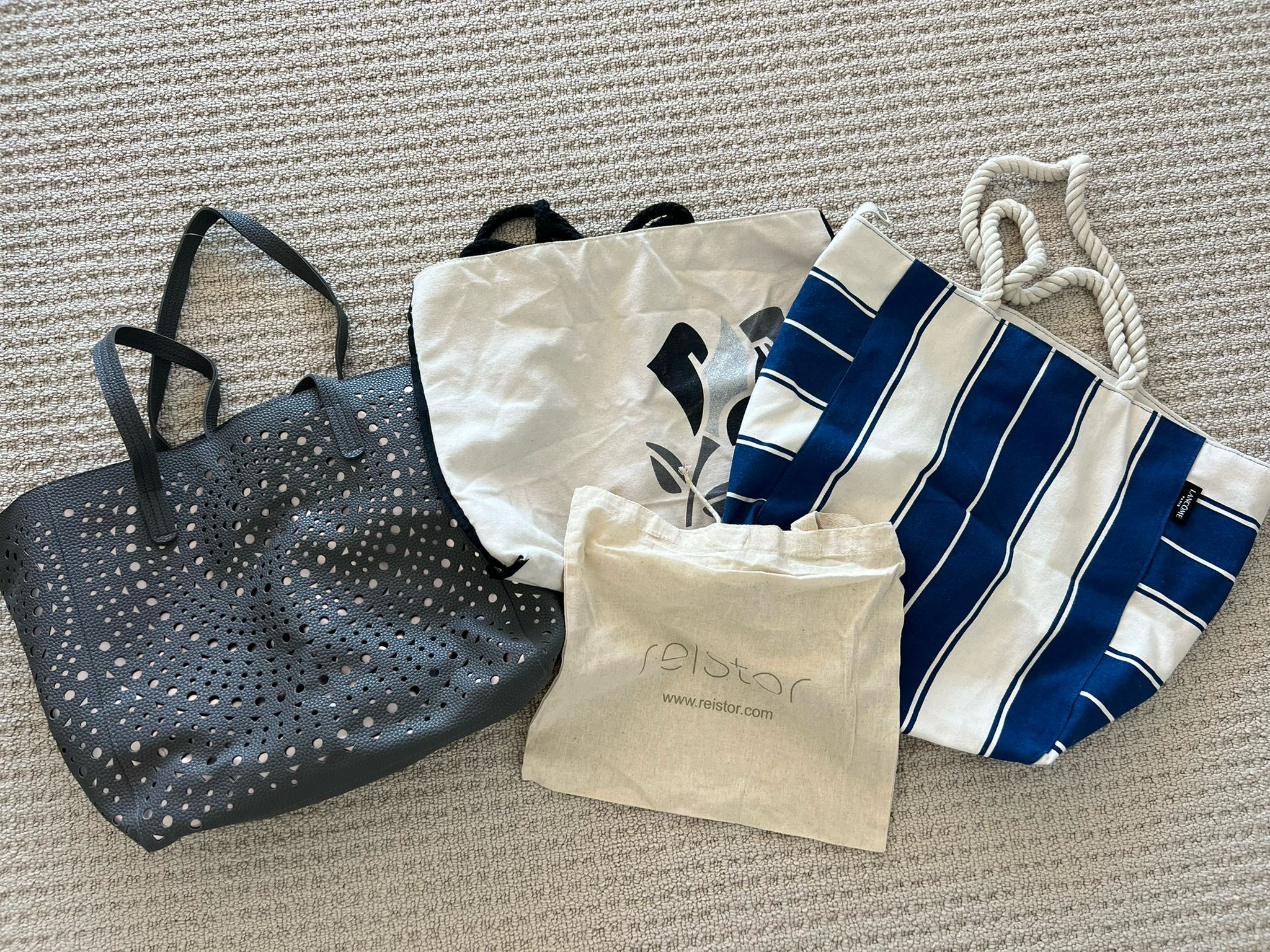 breach bags tote shoulder bag bundle lot linen summer womens totes bags
