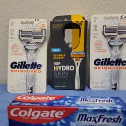 Tres rasuradoras y una pasta por $20