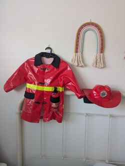 Firefighter Costume 4-5 years old
