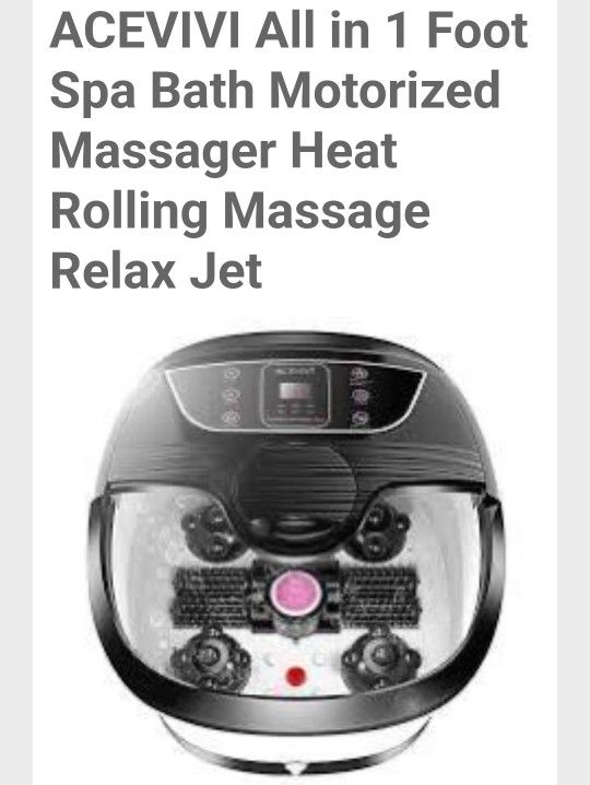 Acevivi All In 1 Foot Spa Massage