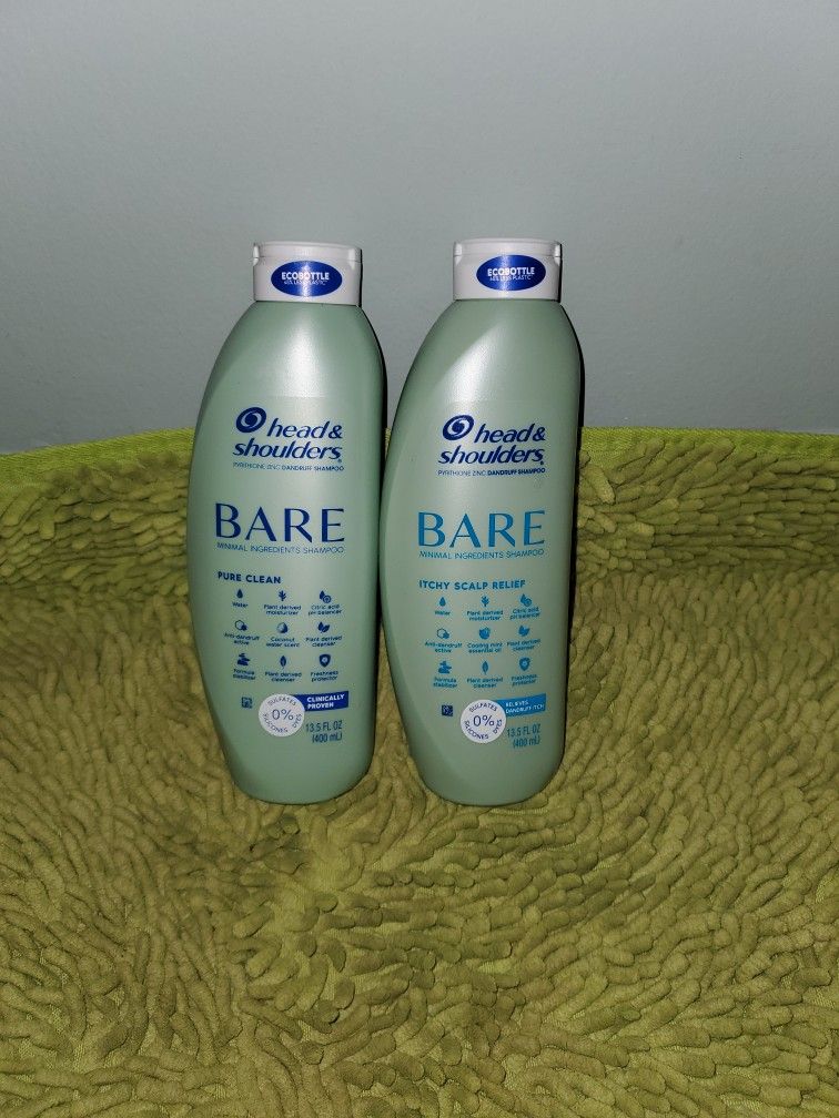 2 Head&shoulder 13.5oz Bare (Pure Clean/itchy Scalp Relief)