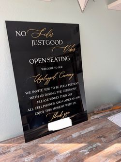 Wedding Ceremony Sign